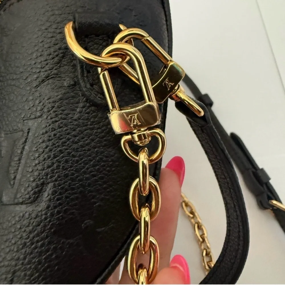 Louis Vuitton Mini Bum Bag in Black - Picture 5 of 9
